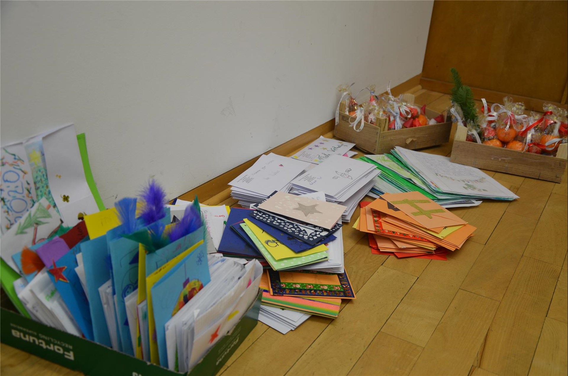 "Weihnachtliche Brieftaube" Post